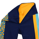 Women's Swim Pants | "Geo Party”-SwimZip UPF 50+ Sun Protective Swimwear & UV Zipper Rash Guards-pos4