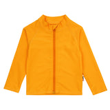 Kids UPF 50+ Long Sleeve Zipper Rash Guard Swim Shirt | "Zinnia"-0-3 Month-Zinnia-SwimZip UPF 50+ Sun Protective Swimwear & UV Zipper Rash Guards-pos1