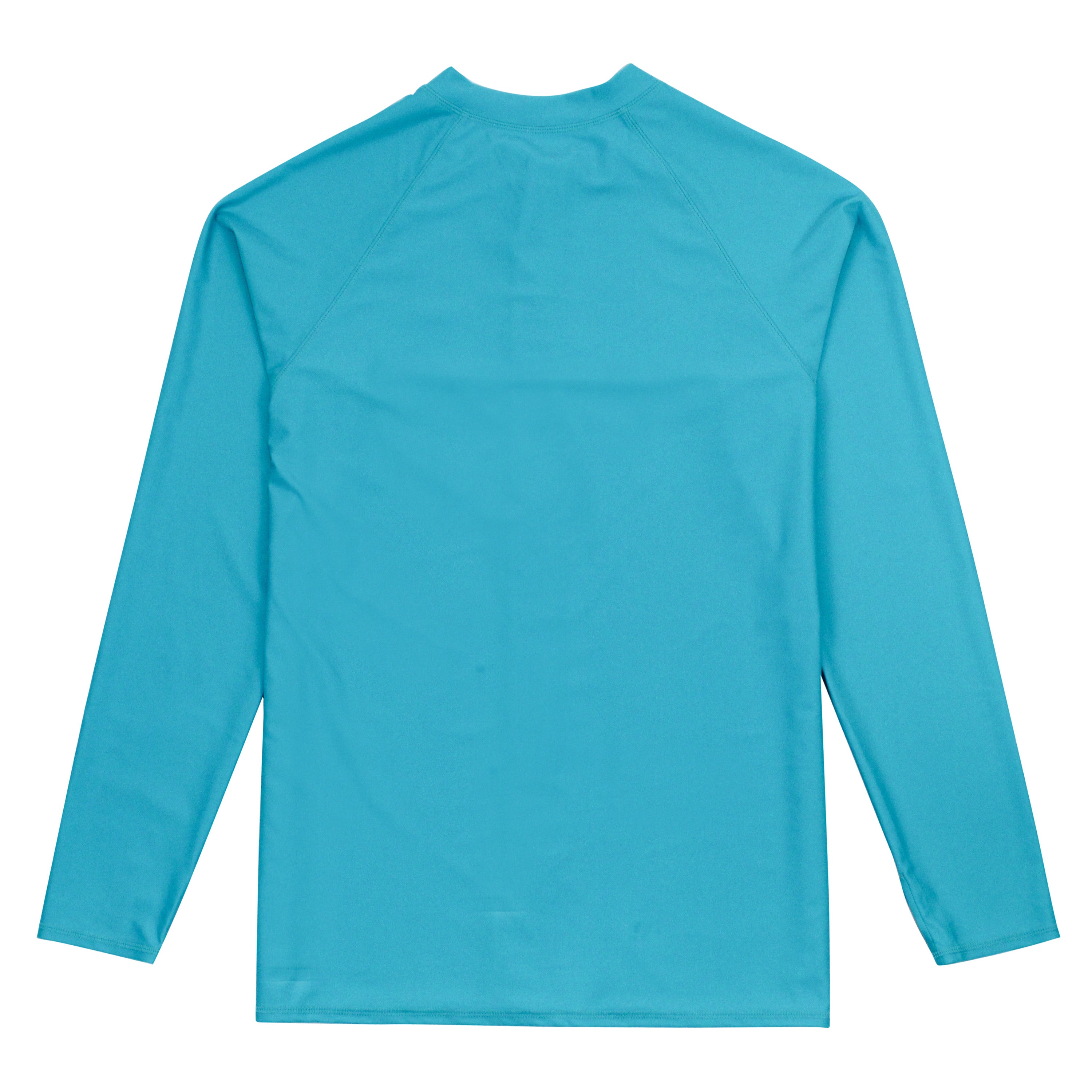 Men's Long Sleeve Rash Guard | “Scuba Blue”-SwimZip UPF 50+ Sun Protective Swimwear & UV Zipper Rash Guards-pos17