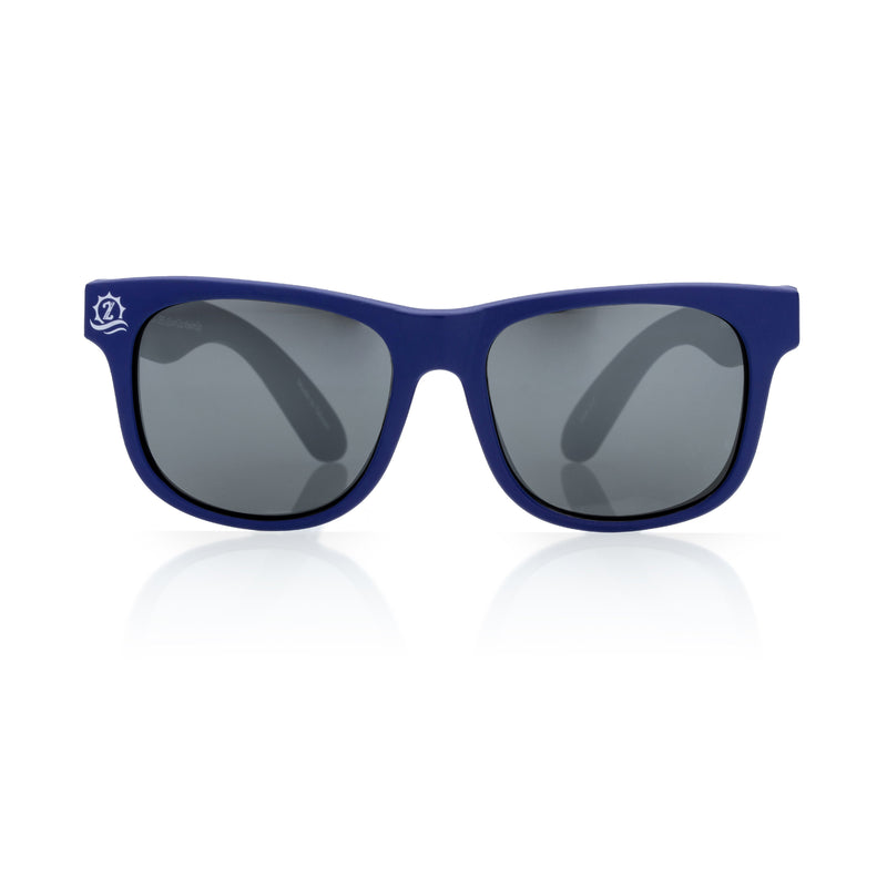 Kids Wayfarer Sunglasses - Navy-SwimZip UPF 50+ Sun Protective Swimwear & UV Zipper Rash Guards-pos7