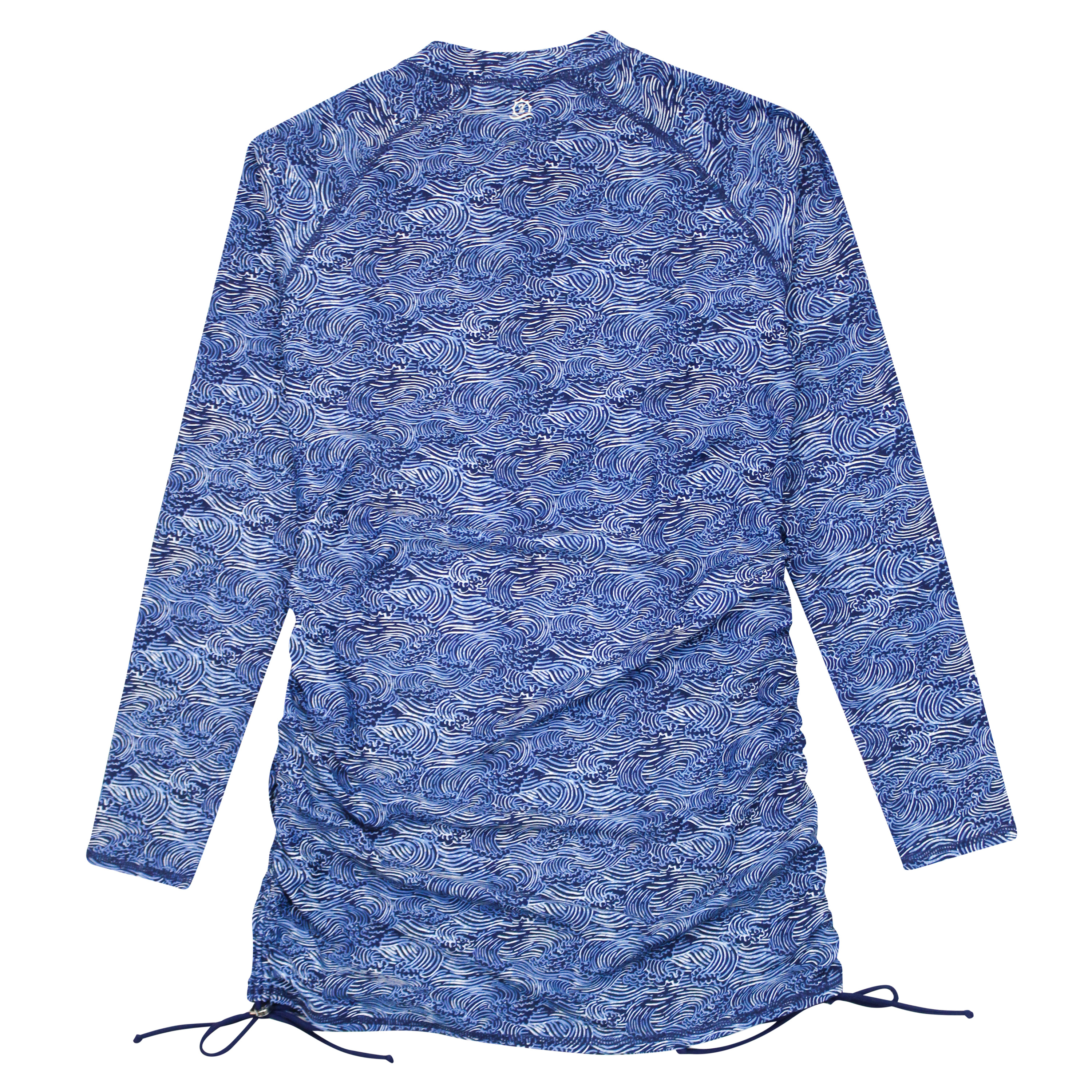 Women's Half Zip Swim Dress Cover Up | "Ocean Breeze"-SwimZip UPF 50+ Sun Protective Swimwear & UV Zipper Rash Guards-pos9