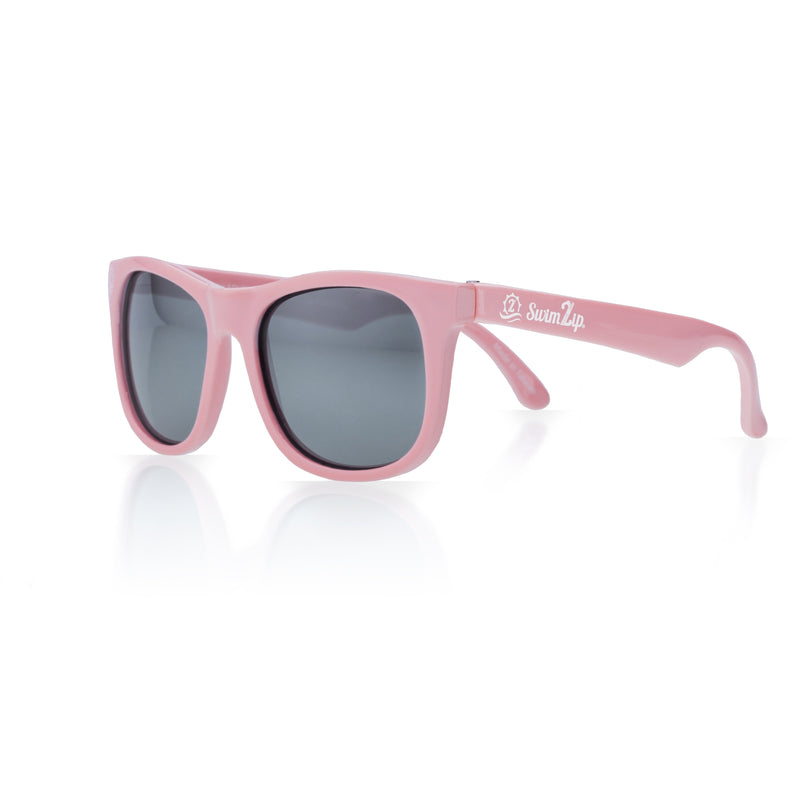 Kids Wayfarer Sunglasses - Pink-0-3 Years-Pink-SwimZip UPF 50+ Sun Protective Swimwear & UV Zipper Rash Guards-pos1